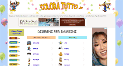 Desktop Screenshot of coloratutto.it